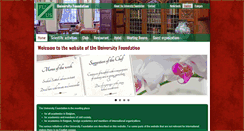 Desktop Screenshot of fondationuniversitaire.be